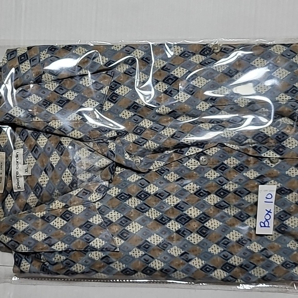 Pierre Cardin Button Down Short Sleeve Collar Shirt, XL, RARE Vintage - Picture 7 of 7